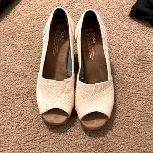 Toms Wedges 7.5